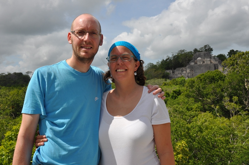 Two Danes On Tour ved Calakmul