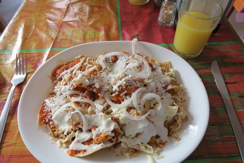 Morgenmadsretten chilaquiles