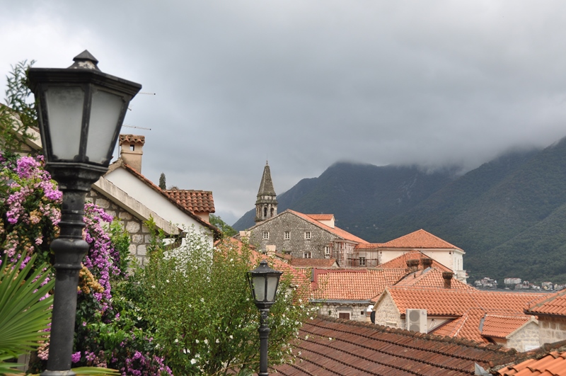 Den smukke by Perast i Montenegro