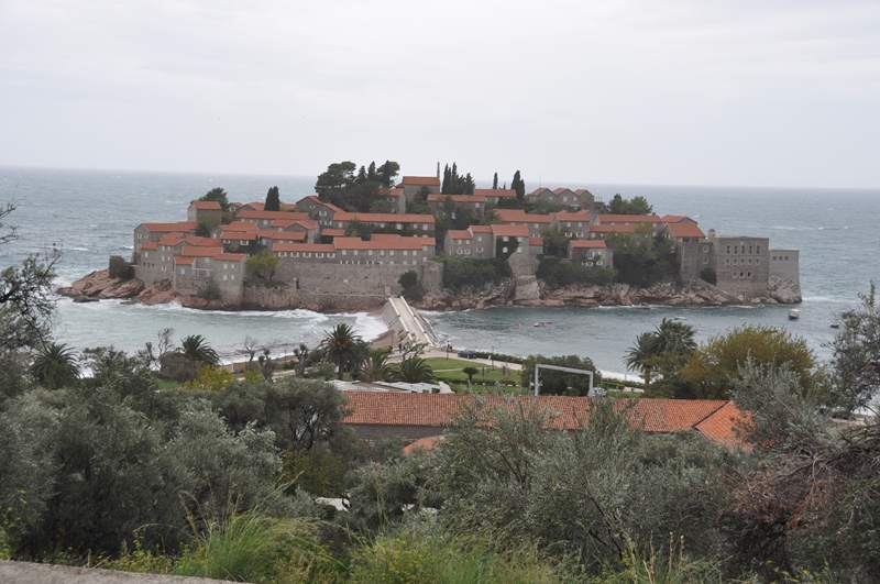 Hoteløen Sveti Stefan i Montenegro