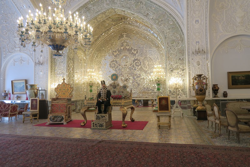 Spejlsalen i Golestan Palace, Teheran