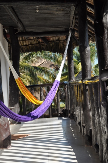 Vores hotel på Holbox, Mexico