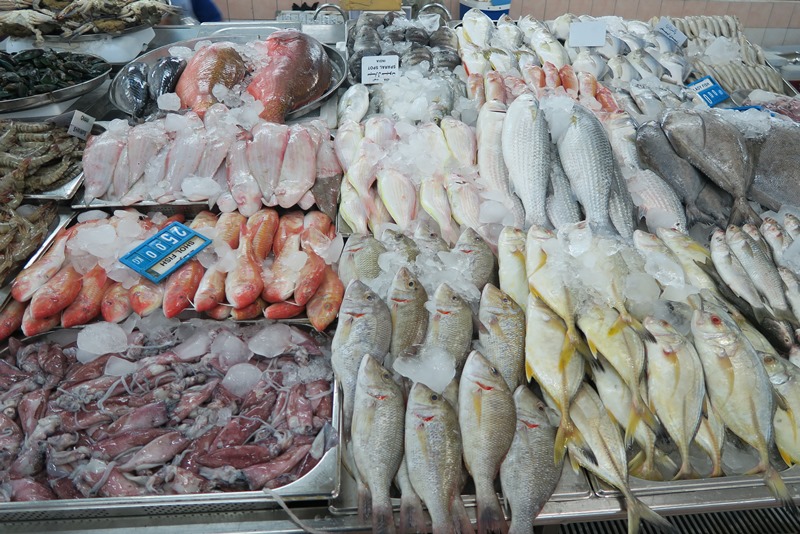 Fiskemarked i Abu Dhabi