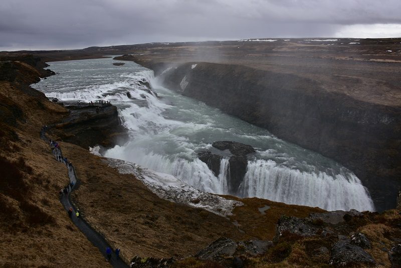 Gullfoss, Den gyldne cirkel, Island