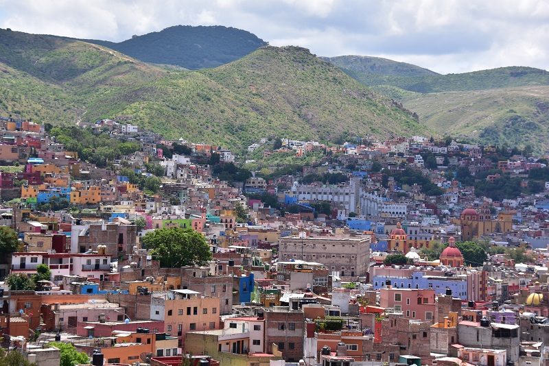 Udsigt over Guanajuato, Mexico