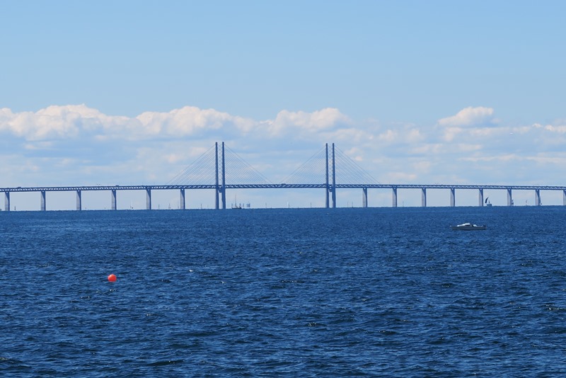 Øresundsbroen set fra Malmø