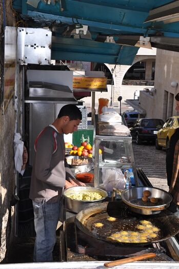 Den bedste falafelrestaurant i Betlehem