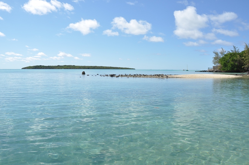 Blue bay på Mauritius