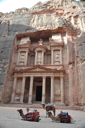 The Treasury i Petra i Jordan