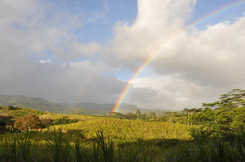 Hvor regnbuen ender på Mauritius