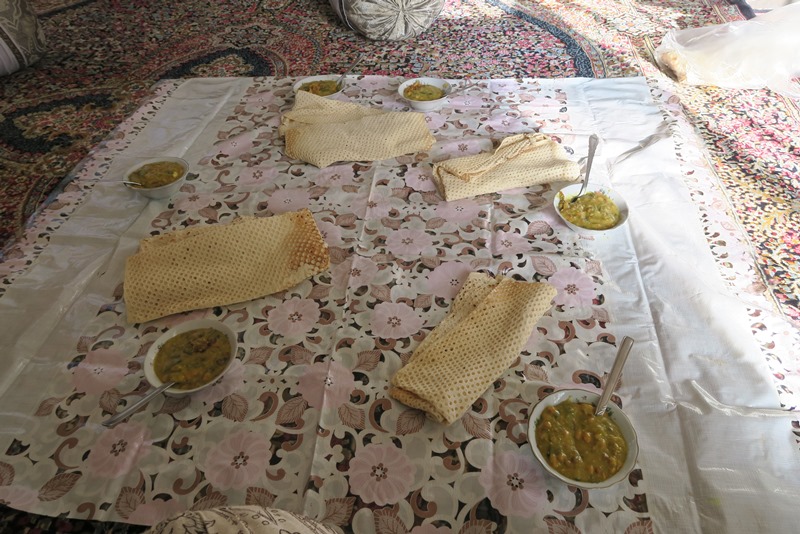 Typisk morgenmad i Iran