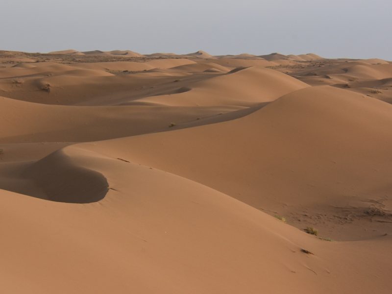 Den smukke ørken ved Kashan