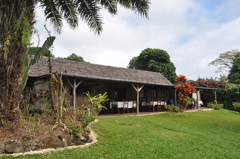 Restauranten på La Crique, Ile Sante Marie