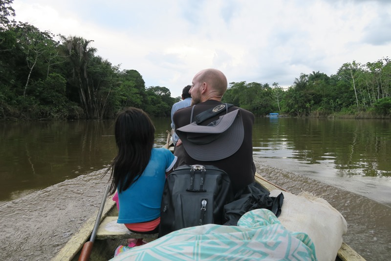 Hana og Rasmus i Amazonas, Colombia