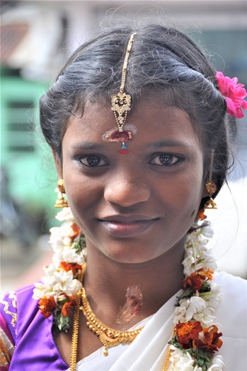 Indisk pige i Port Blair