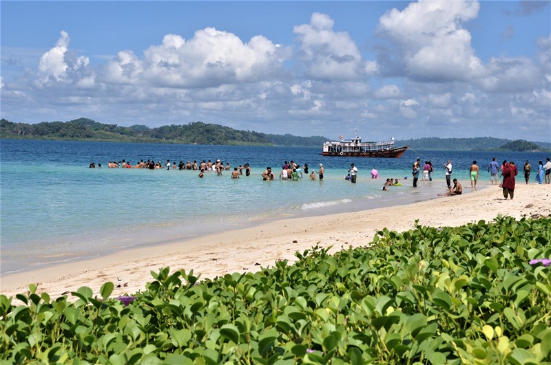 Jolly Bouy island, Andamanerne