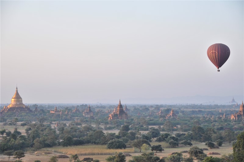 Balloons over Bagan, Myanmar