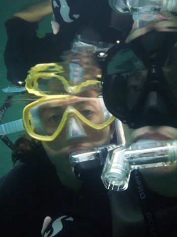 Selfie i Jellyfish Lake, Palau