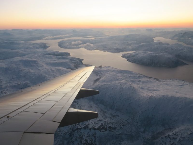 På vej til Tromsø, Norge