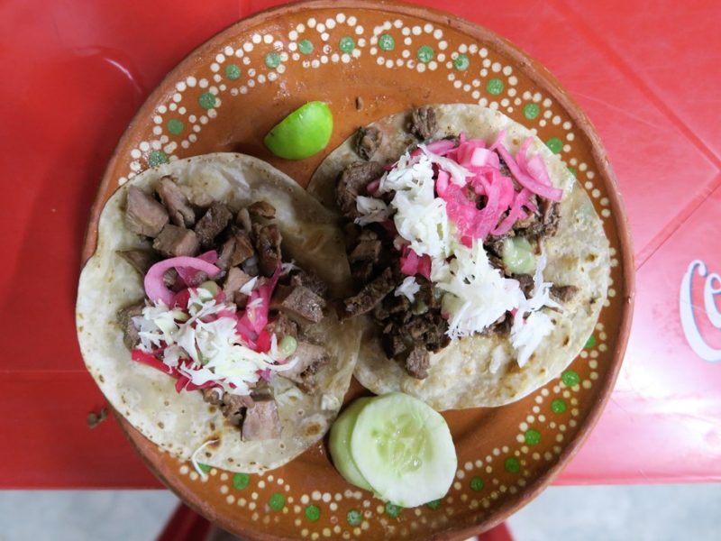 Vores elskede tacos i Sonora, Mexico