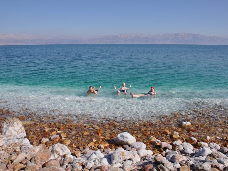 Hygge i Det døde hav, Israel