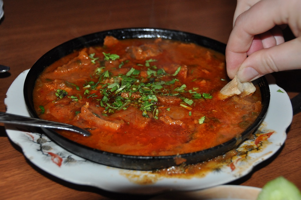 Spise med Price… på georgisk