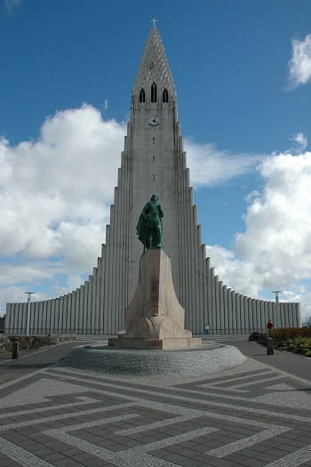Hallgrimskirkjan, Reykjavik, Island