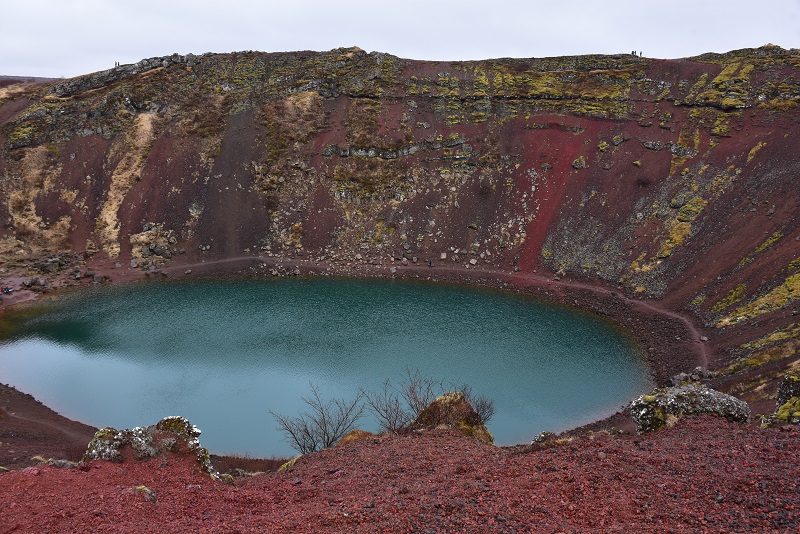 Vulkankrateret Kerid, Island