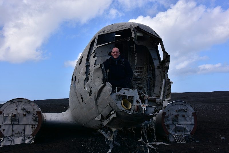 Flyvraget ved Vik, Island