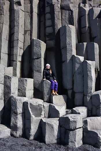 Basaltsøjler i Island
