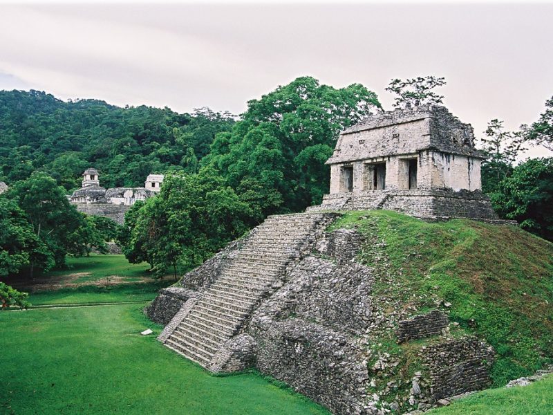 De fantastiske pyramider ved Palenque i Mexico