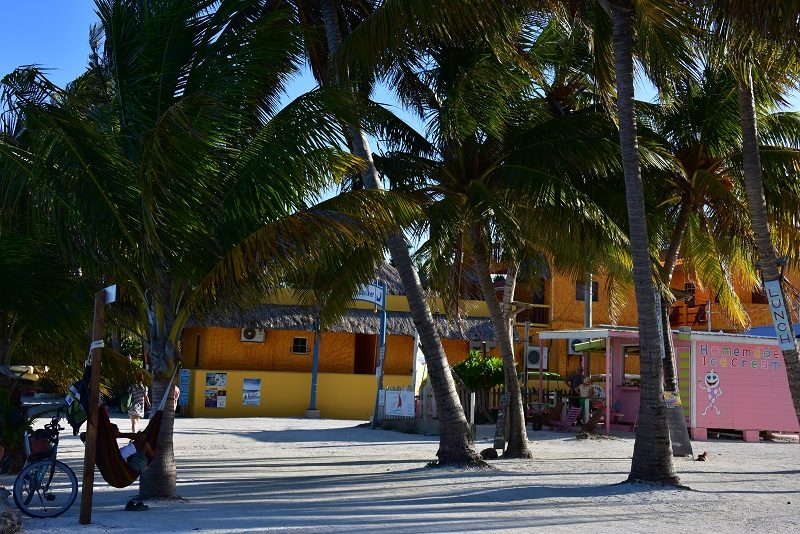 Dejlig stemning på Caye Caulker, Belize