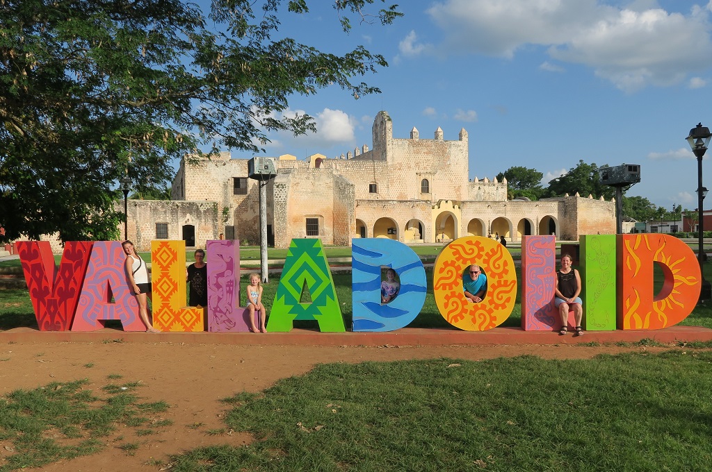 På Yucatan med familien Lyngsøe