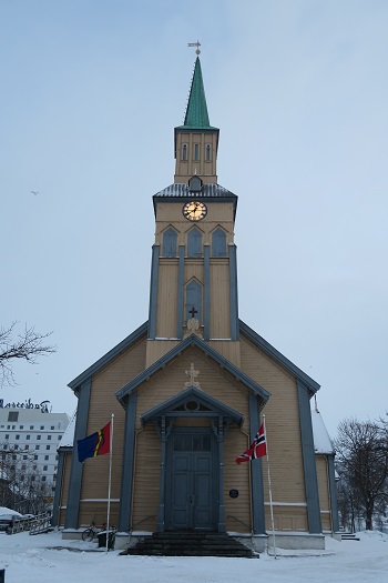 Domkirken i Tromsø, Norge.