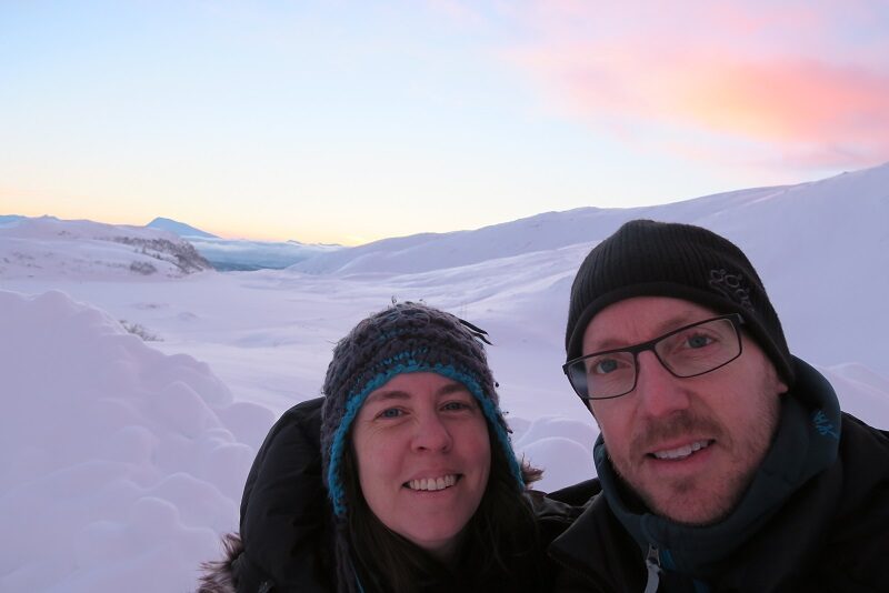 Two Danes On Tour i Tromsø om vinteren.