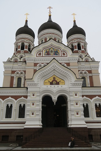 Den flotte Alexander Nevski katedral i Tallinn