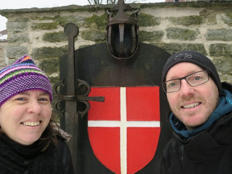 Two Danes On Tour i Den danske konges have i Tallinn