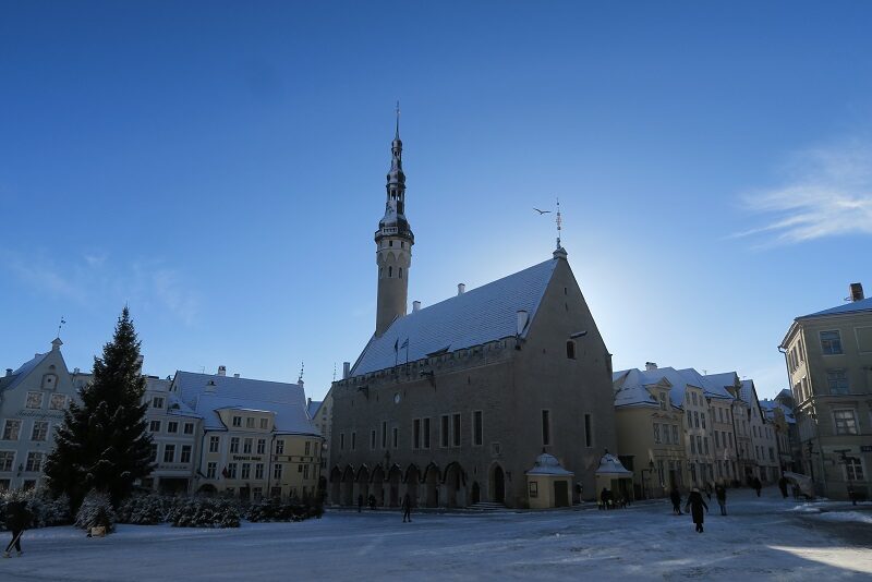 Det gamle rådhus i Tallinn