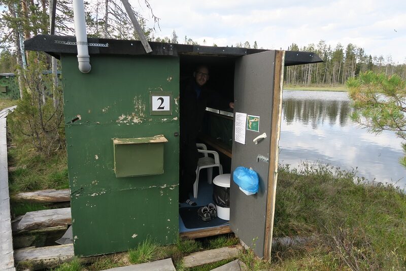 Vores lille bjørneskjul i Finland