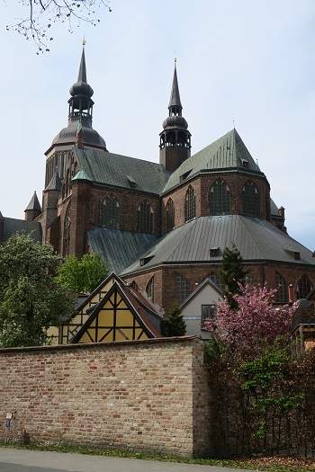 St. Marien kirchen i Stralsund, Tyskland