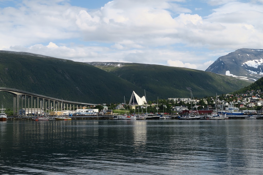 Midnatssol over Tromsø