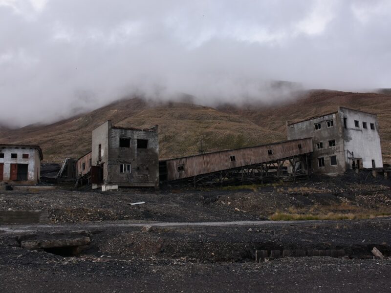 Ankomst til Pyramiden på Svalbard