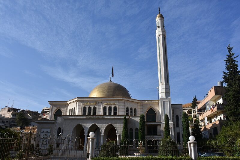 En moske i Baalbek, Libanon