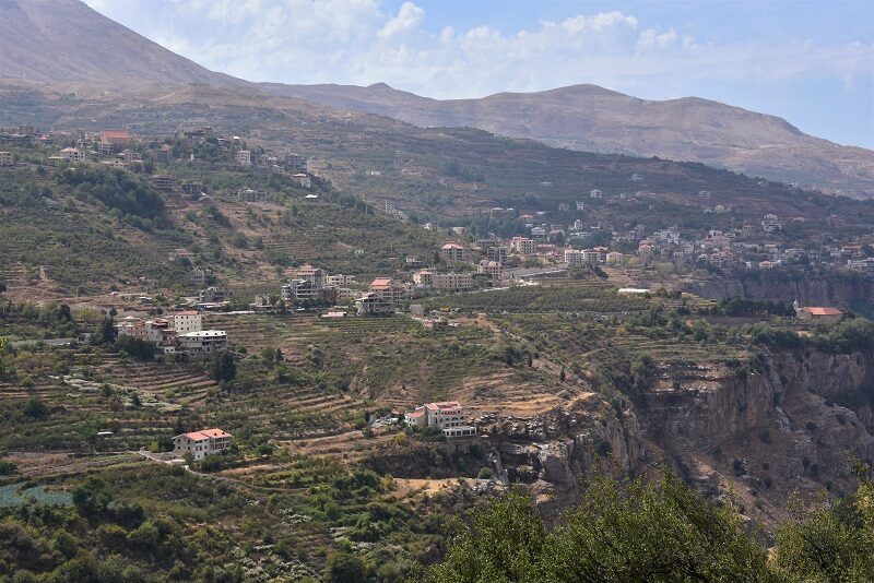 Fantastisk udsigt over Qadisha valley, Libanon