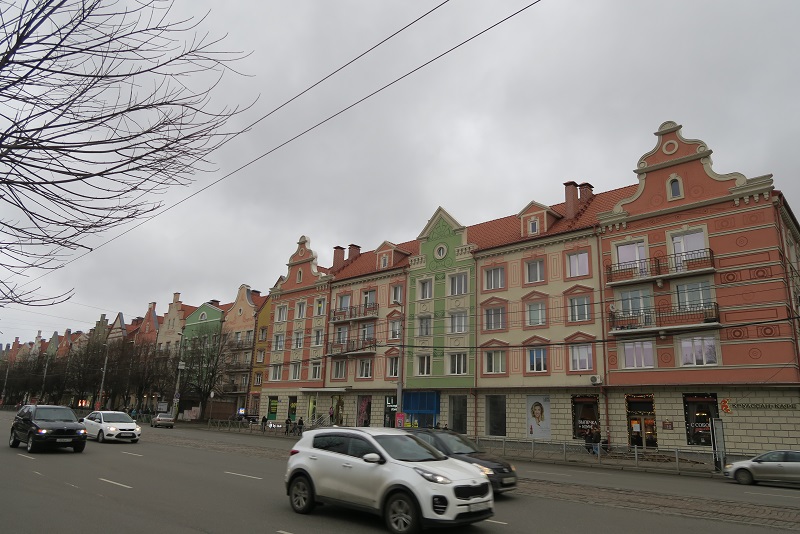 Tyskinspirerede huse i Kaliningrad