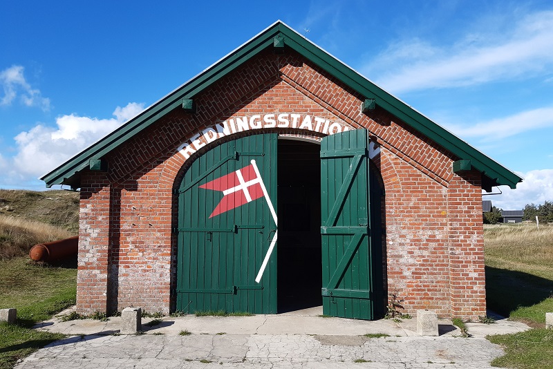 Gammel redningsstation