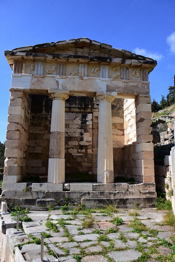 Tempel i Delfi