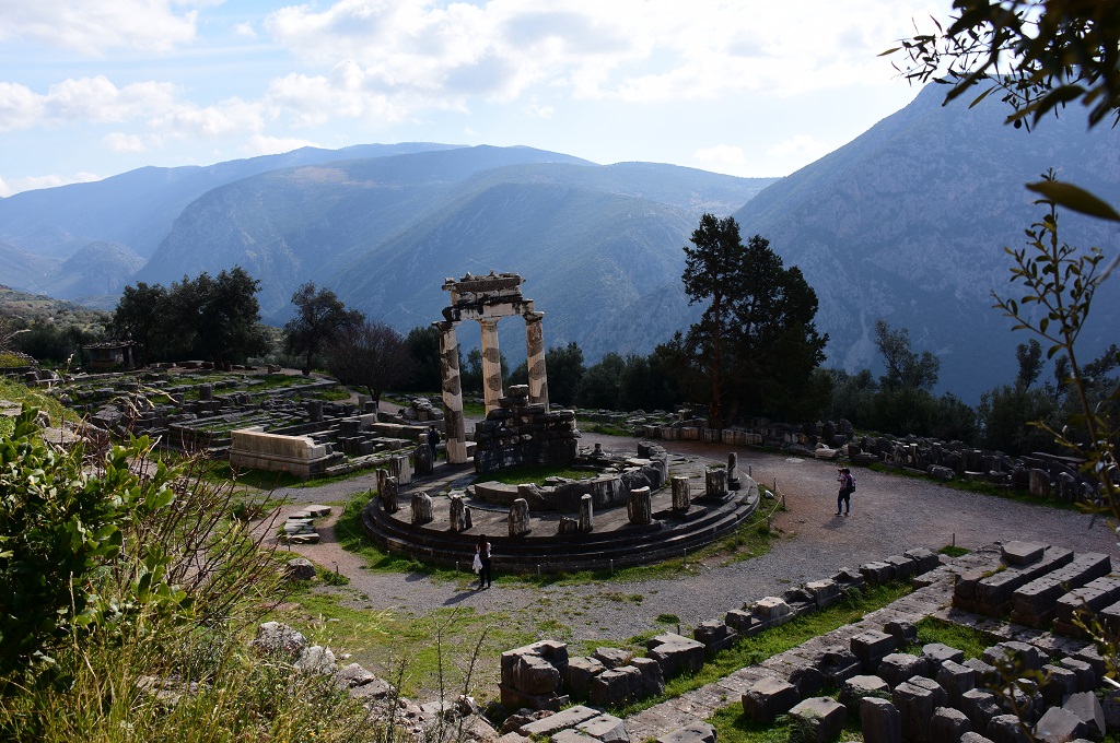 På besøg hos Oraklet i Delfi