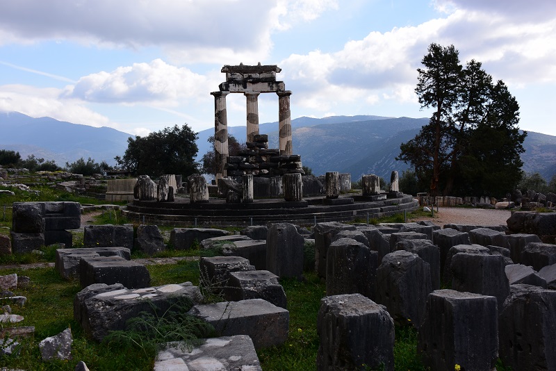 Tempel i Delfi