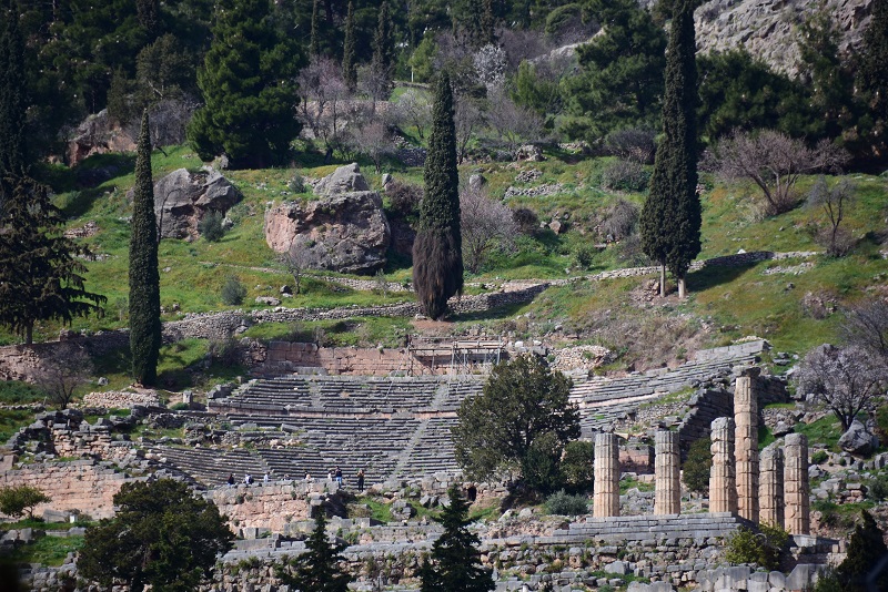 Ruinerne i Delfi